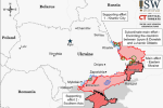 Обновленные карты боевых действий в Украине от Института по изучению войны (США) на 16 июня