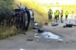  Микроавтобус с украинцами рухнул с моста в Австрии - погибли 4 человека