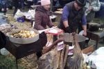 Фестиваль гентешей-мясников на Закарпатье в селе Геча