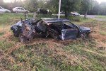ДТП в Закарпатье: Половины автомобиля нет, а водитель и пассажиры исчезли 