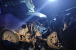 Жуткая авария на трассе Киев-Чоп: Микроавтобус врезался в Volkswagen жителя Закарпатья, 10 пострадавших