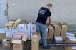 У Берегово спецпризначенці "взяли" склад із контрабандними цигарками, готовими до "відправки" до Євросоюзу