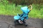В Иршаве пока женщина играла с малышом, коляски как не бывало