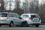 В Закарпатье полицейское авто попало в аварию 