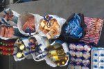 На КПП Тиса таможенники конфисковали продукты: Мужчина в десятки раз превысил нормы ввоза продуктов питания
