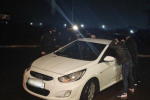Поліція затримала в Мукачево автівку з озброєними молодиками