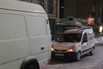 У Мукачево зіткнулися автомобіль "Рено" та вантажівка "Мерседес"