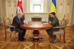 Премьер Британии Борис Джонсон в Киеве