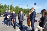 Зеленский с кортежем приехал на КПП «Тиса» в Закарпатье