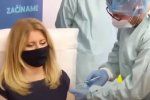 В Словакии президент Чапутова и члены правительства уже получили вакцину