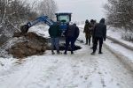 В Закарпатье произошел обвал дороги перед въездом в одно из сел