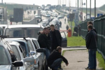 На украинском-польской границе перед праздниками образовались огромные очереди