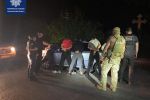 В Закарпатье провели арест водителя и всех его пассажиров