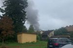 Возле центра в Мукачево горит здание: Дым видно даже невооруженным глазом 