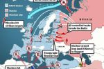 «Приблизительную» карту нападения России на ЕС опубликовало Daily Mail