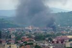 Пожар в лагере ромов видела половина Мукачево