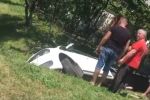 ДТП в Закарпатье: Иномарку без эвакуатора не вытащить