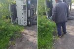 В Закарпатье грузовик оказался "заложником" ситуации 