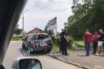 В Мукачево на выезде ДТП - водители договорились