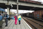 В Мукачево под мостом поезд расчленил человека