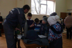 В Ужгороді заняття з школярами проводили рятувальники