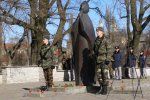 Митинг-реквием возле памятника Скорбящей Матери в Ужгороде