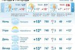 В Ужгороде днем и вечером будет идти дождь