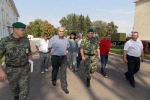 Делегація ГР при Закарпатській ОДА відвідала Чопський прикордонний загін.