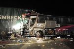 В Австрии автобус с людьми врезался в грузовик, есть жертвы