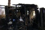 В Ужгороде сгорел барак, 12-квартирный одноэтажный дом