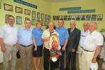 У Берегівському РВВС ветерана вшанували.