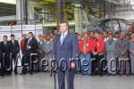 Виктор Янукович посетил завод "Еврокар"