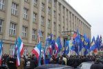 В Ужгороде русины вышли протестовать против засилья украинских националистов