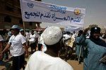 Демонстрация в защиту прав женщин в Судане