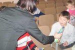Закарпатские дети получили подарки с Днепропетровщины