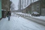 В Ужгороде идет снег