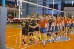 Ужгород. Волейбольные команды милиционеров соревнуются в четырех группах
