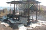 Около Ужгорода вагончик на даче сгорел дотла