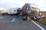 ДТП с тремя фурами в Кировоградской области унесло три жизни