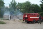 В Ужгороде МЧС тушил пожар около мусорных контейнеров