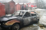 В Ужгороде сосед по гаражу вытащил водителя авто из огня
