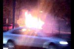 В Хусте подожгли автомобиль ВАЗ-2107
