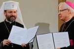 Представники Української греко-католицької церкви та Римо-католицької церкви