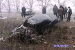 В Донецкой области Toyota Crown и ВАЗ сошлись лоб в лоб