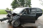 В Николаевской области Toyota Camry протаранила Chevrolet Aveo