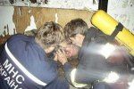 В Виноградовском районе спасатели потушили пожар и обнаружили труп