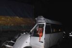 В Донецкой области столкнулись автобус Mercedes с фурой МАЗ