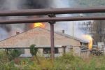 В Прешове сегодня объявлена чрезвычайная ситуация из-за пожара на крупном складе химикатов