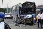 В России автобус с туристами и Камаз столкнулись лоб в лоб
