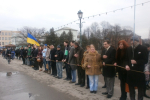 День Соборності та Свободи України відзначали ужгородці